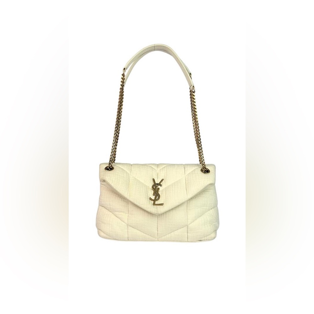 SAINT LAURENT LOULOU PUFFER MEDIUM SHOULDER BAG